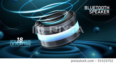 Bluetooth speaker banner ad Bluetooth speaker banner ad 91429702