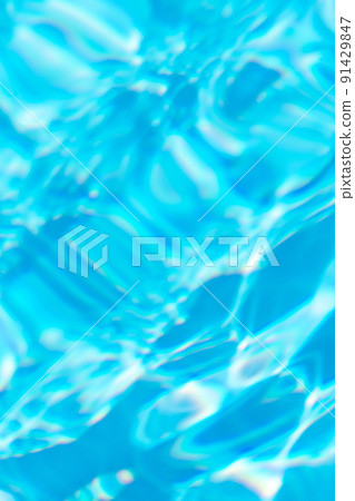 Image of summer color Resort background material Water surface texture 91429847