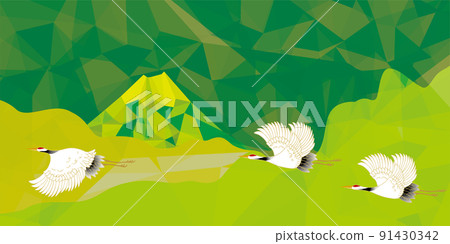 起重機富士山圖像背景圖 起重機富士山圖像背景圖 91430342