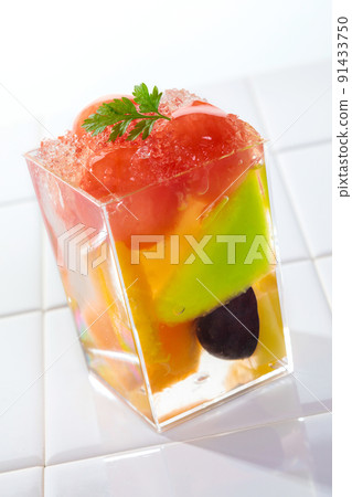 Summer fruit jelly sweets 91433750