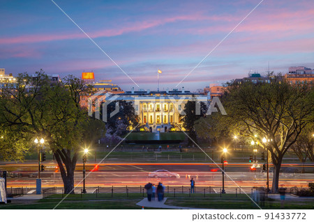 The White House in  Washington, D.C. in USA 91433772
