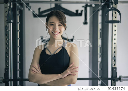 Sports gym training women 91435674