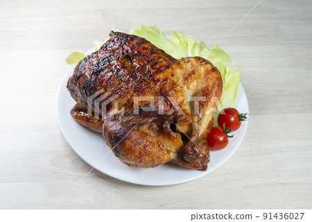 Delicious roast chicken Delicious roast chicken 91436027