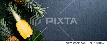 Bromeliad tropical leaves penglai banana background turtle leaf pineapple background パ イ ナ ッ プ ル Bromeliad tropical leaves penglai banana background turtle leaf pineapple background パ イ ナ ッ プ ル 91438867