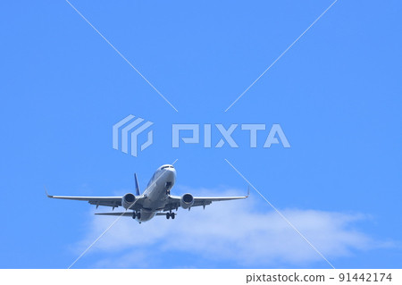 客機起飛；客機上升 91442174