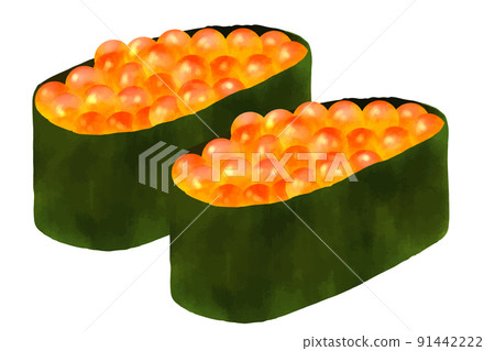 三文魚子軍艦 91442222