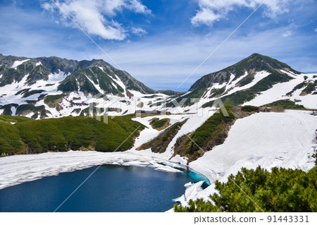 融化的雪池 91443331