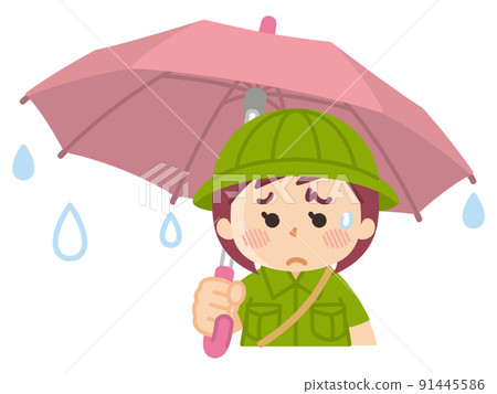 粉色雨傘憂鬱探險女孩 Boy Scout Adventure Outdoors 91445586