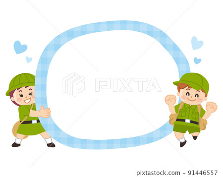 Expedition kids and speech bubbles Boy Scout Adventure Outdoors Expedition kids and speech bubbles Boy Scout Adventure Outdoors 91446557