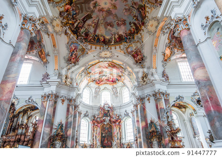 Ottobeuren abbey, near Memmingen, bavaria, germany Ottobeuren abbey, near Memmingen, bavaria, germany 91447777