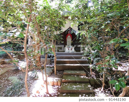 Iwadenyama Anrakuji Yoshimi Kannon Hachiki Jizoson Iwadenyama Anrakuji Yoshimi Kannon Hachiki Jizoson 91448190