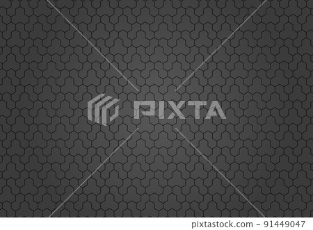 Seamless Vector Abstract Pattern With Hexagonal... - Stock Illustration ...