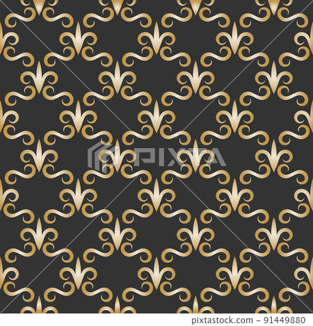 luxury gold floral texture seamless pattern luxury gold floral texture seamless pattern 91449880