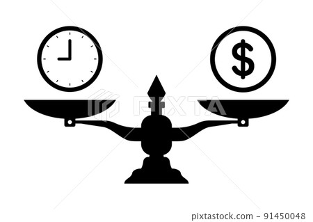 Balance of time and money Balance of time and money 91450048