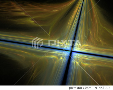 Imaginatory fractal abstract background Image 91451092