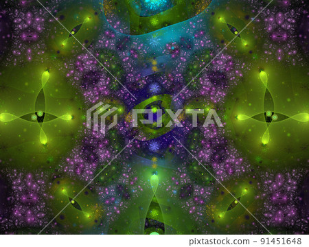 Imaginatory fractal abstract background Image 91451648