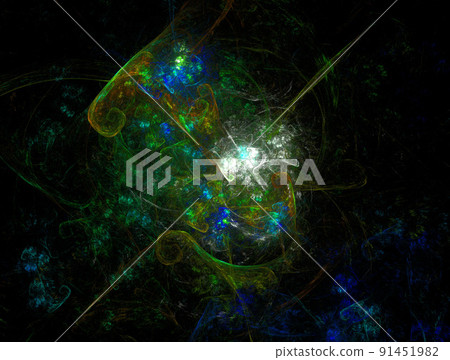 Imaginatory fractal abstract background Image Imaginatory fractal abstract background Image 91451982