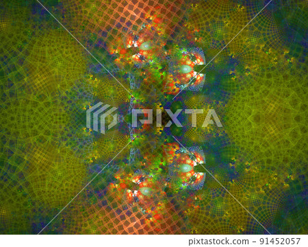 Imaginatory fractal abstract background Image Imaginatory fractal abstract background Image 91452057