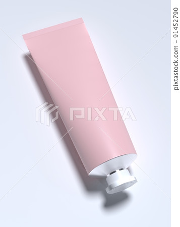 Cosmetic cream tubes, blank beauty and care product packaging mock-up 3D render Cosmetic cream tubes, blank beauty and care product packaging mock-up 3D render 91452790