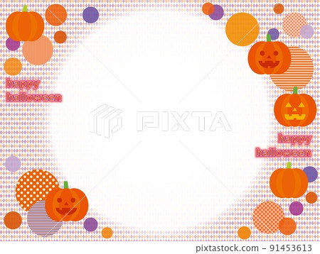 Halloween frame white space - Stock Illustration [91453613] - PIXTA