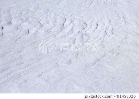冬季山脈的雪紋(長野縣茅野市北代小岳) 冬季山脈的雪紋(長野縣茅野市北代小岳) 91455320