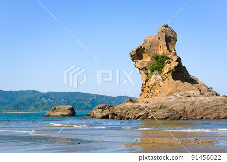 Lion rock on the Nichinan coast 91456022