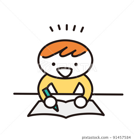 關於兒童學習的插圖集 91457584