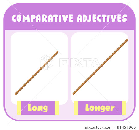 Comparative Adjectives for word long Comparative Adjectives for word long 91457969