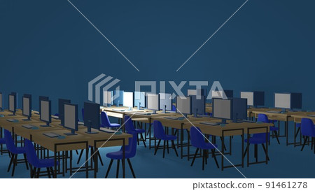 3D business office PC 3D business office PC 91461278