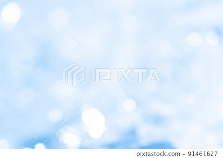 Glitter background material with the image of cold ice 91461627