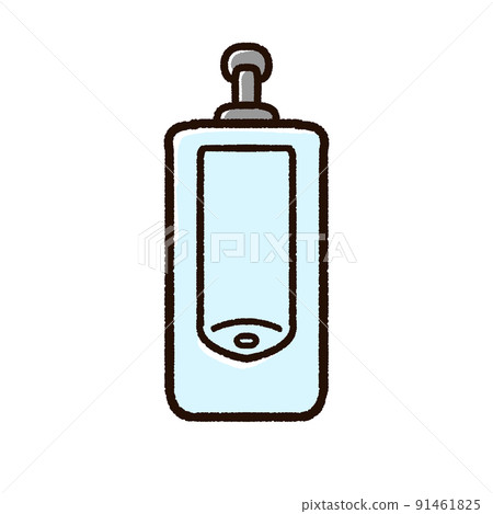 淡藍色小便池 淡藍色小便池 91461825