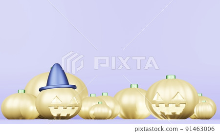 Halloween background illustration 91463006