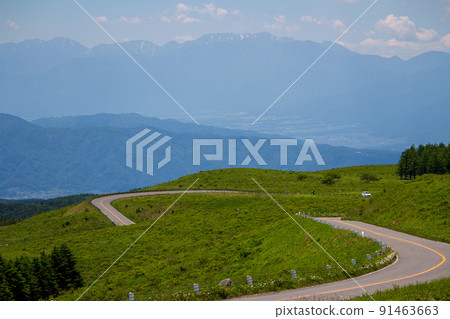 Kirigamine Plateau in summer 91463663