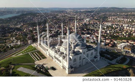 Ottoman Historical Antique Style Modern Muslim Mosque Ottoman Historical Antique Style Modern Muslim Mosque 91463826