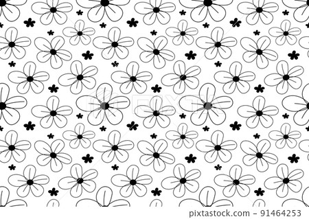 Floral Fabric Design 91464253