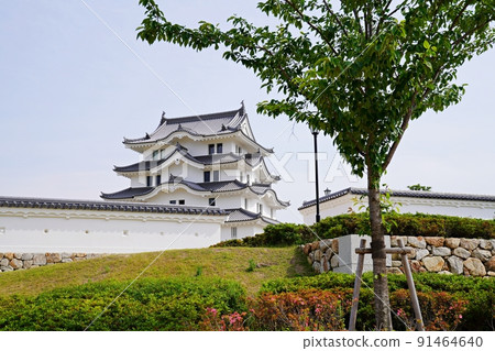 兵庫尼崎市尼崎城（從北側，初夏） 91464640