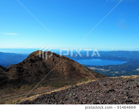 Otokodake and Lake Tazawa Otokodake and Lake Tazawa 91464669