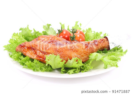 Roast chicken grilled chicken steamed 91471887