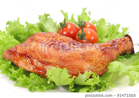Roast chicken grilled chicken steamed 91471888