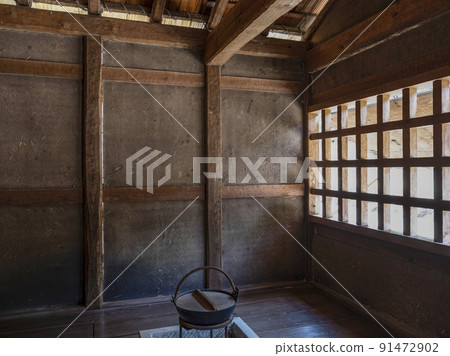 Ichijodani Asakura Ruins, Fukuhara Machiya, Commercial House Room Ichijodani Asakura Ruins, Fukuhara Machiya, Commercial House Room 91472902