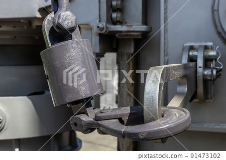 trailer device for connecting trucks, trailers, construction equipment, etc. trailer device for connecting trucks, trailers, construction equipment, etc. 91473102