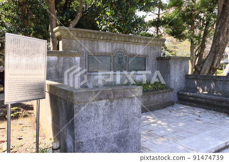 東京台東區上野公園格蘭特將軍植樹紀念碑 91474739