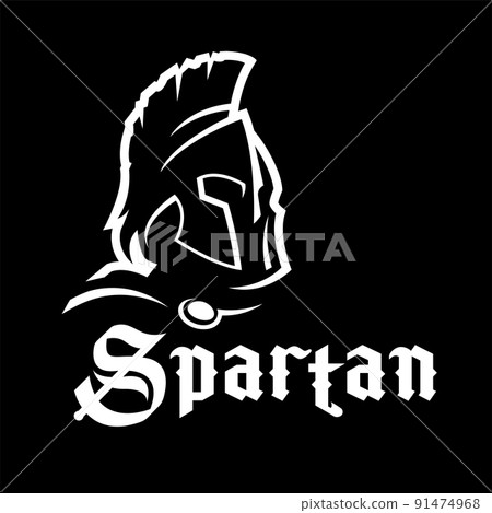 Spartan Warrior Tattoo Design White Background Download 