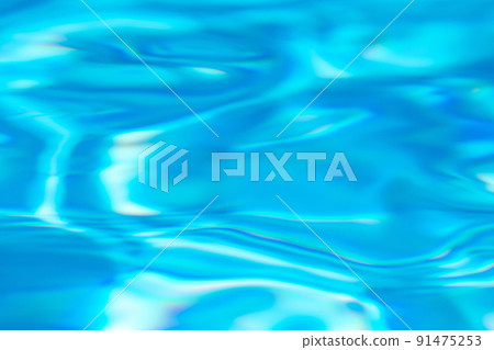 Image of summer color Resort background material Water surface texture Image of summer color Resort background material Water surface texture 91475253