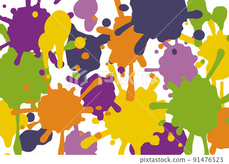 矢量 Material_Paint_Halloween 矢量 Material_Paint_Halloween 91476523