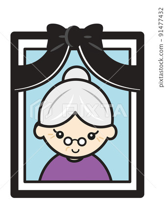 The old woman 's portrait 91477432
