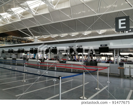 Airport counter Chubu Centrair International Airport Aichi Airport counter Chubu Centrair International Airport Aichi 91477675