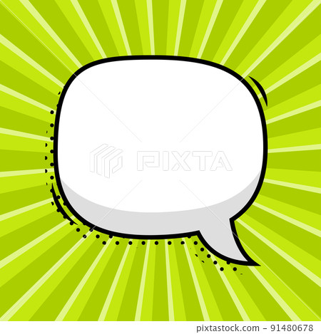 Hand drawn speech bubbles isolated 91480678