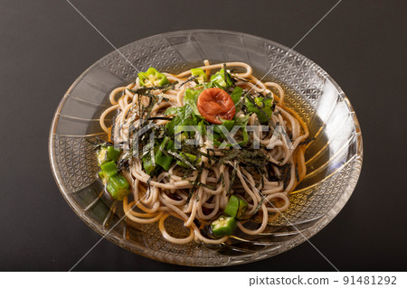 李子秋葵冷蕎麥麵 91481292
