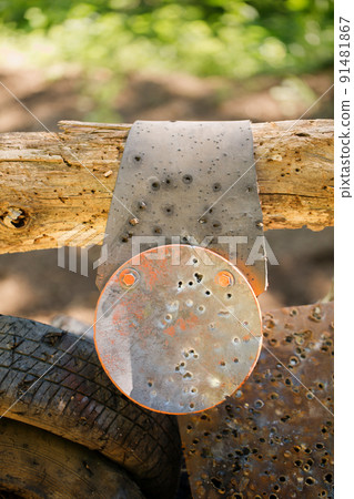 Metal target for shooting training 91481867